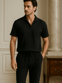 Ensemble old money homme