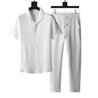 Ensemble old money homme