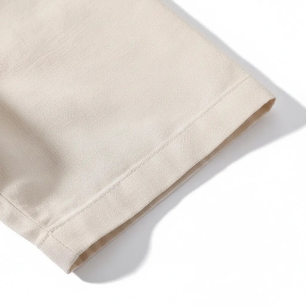 Chemise en Lin Homme Manche Courte - old money style