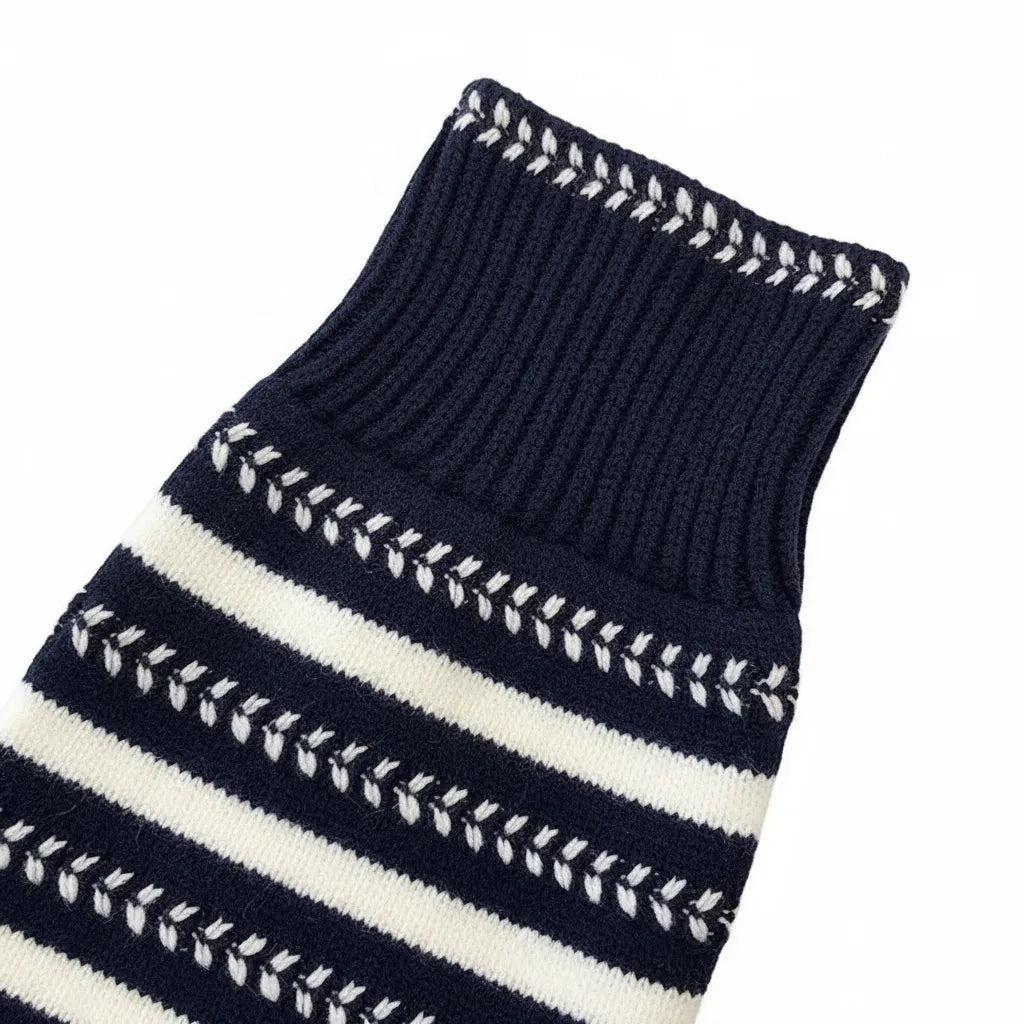 Pull Marinière Bleu Marine Femme - My Store