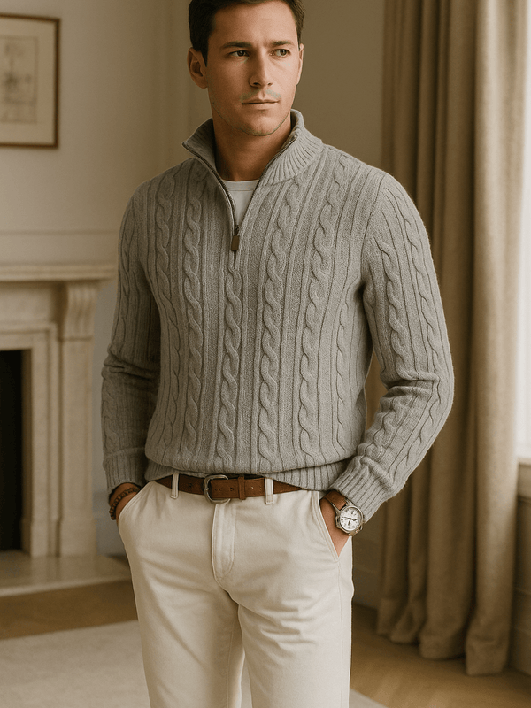 Cardigan_laine_homme