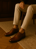 Chaussure old money homme