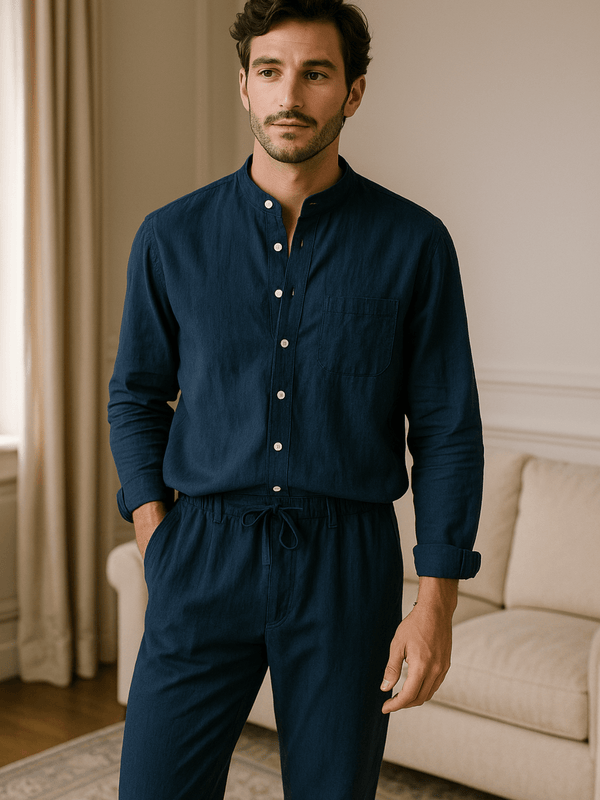 Ensemble en lin homme