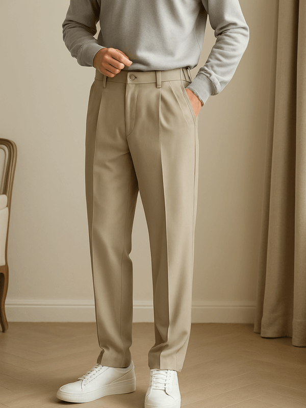 Pantalon old money homme