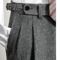 Pantalon en tweed