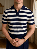 Polo homme rayures