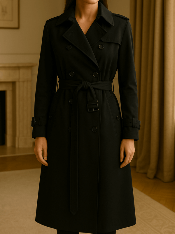 Trench coat old money