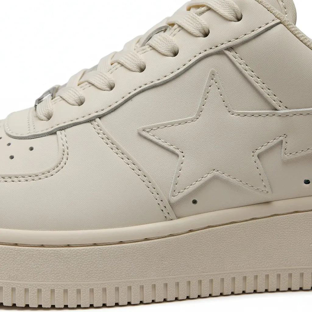 Basket Old Money Homme Blanc - old money style