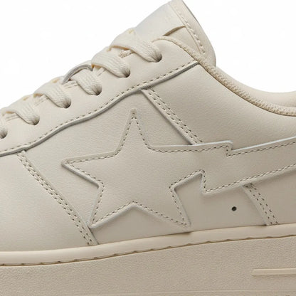 Basket Old Money Homme Blanc - old money style