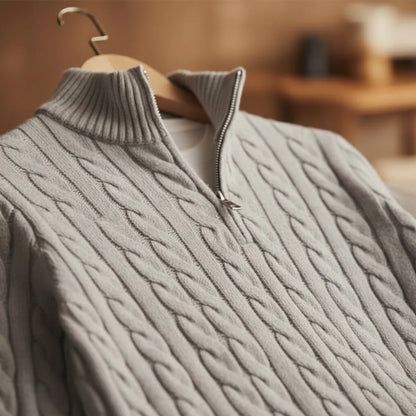 Cardigan laine homme