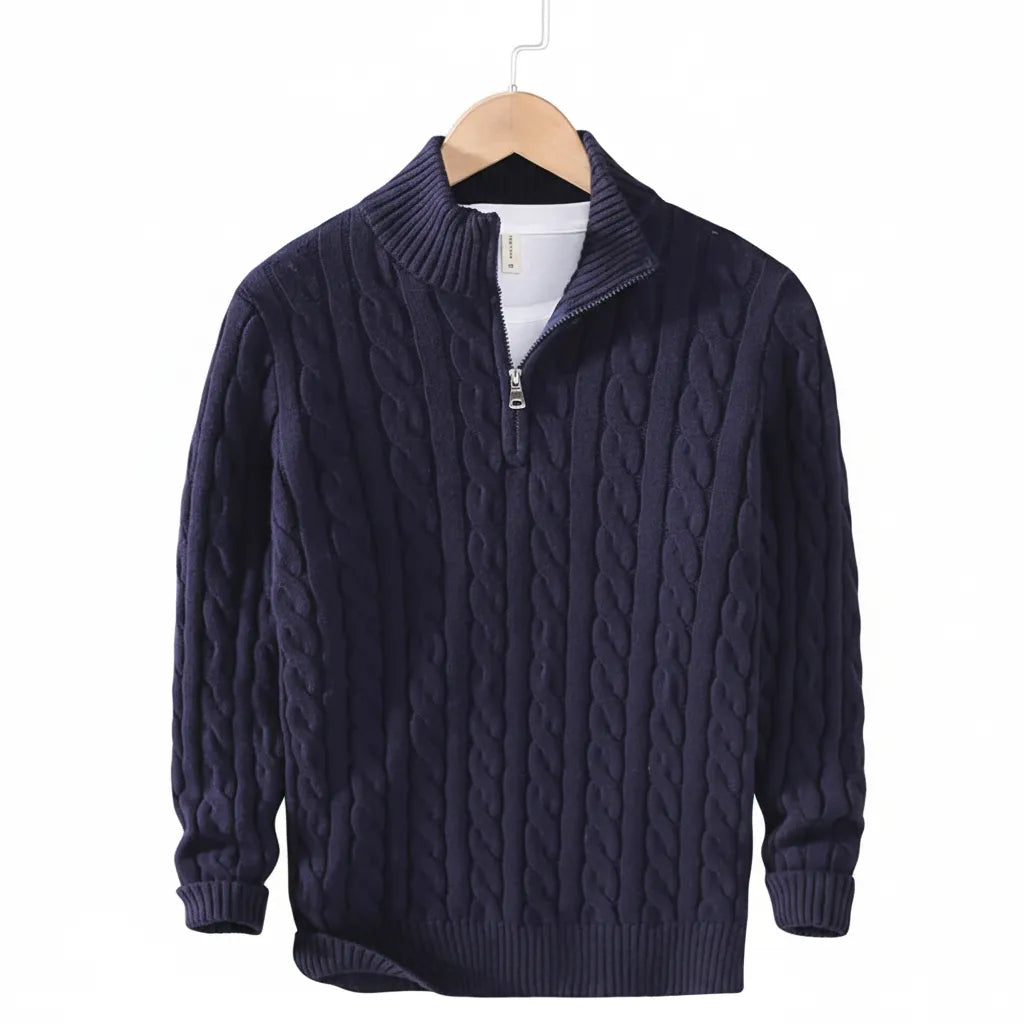 Cardigan laine homme