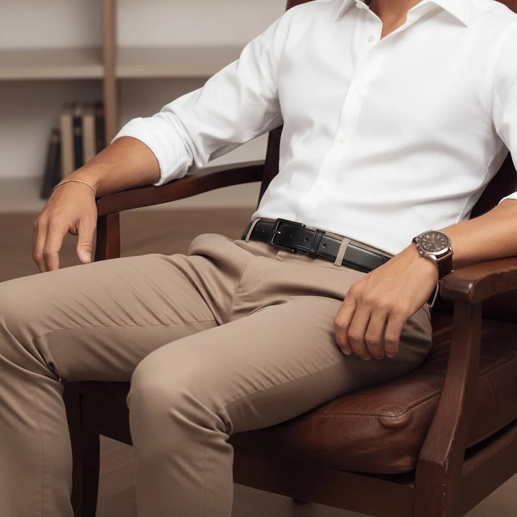 Ceinture Old Money Homme - old money style