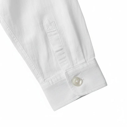 Chemise en lin homme manche longue