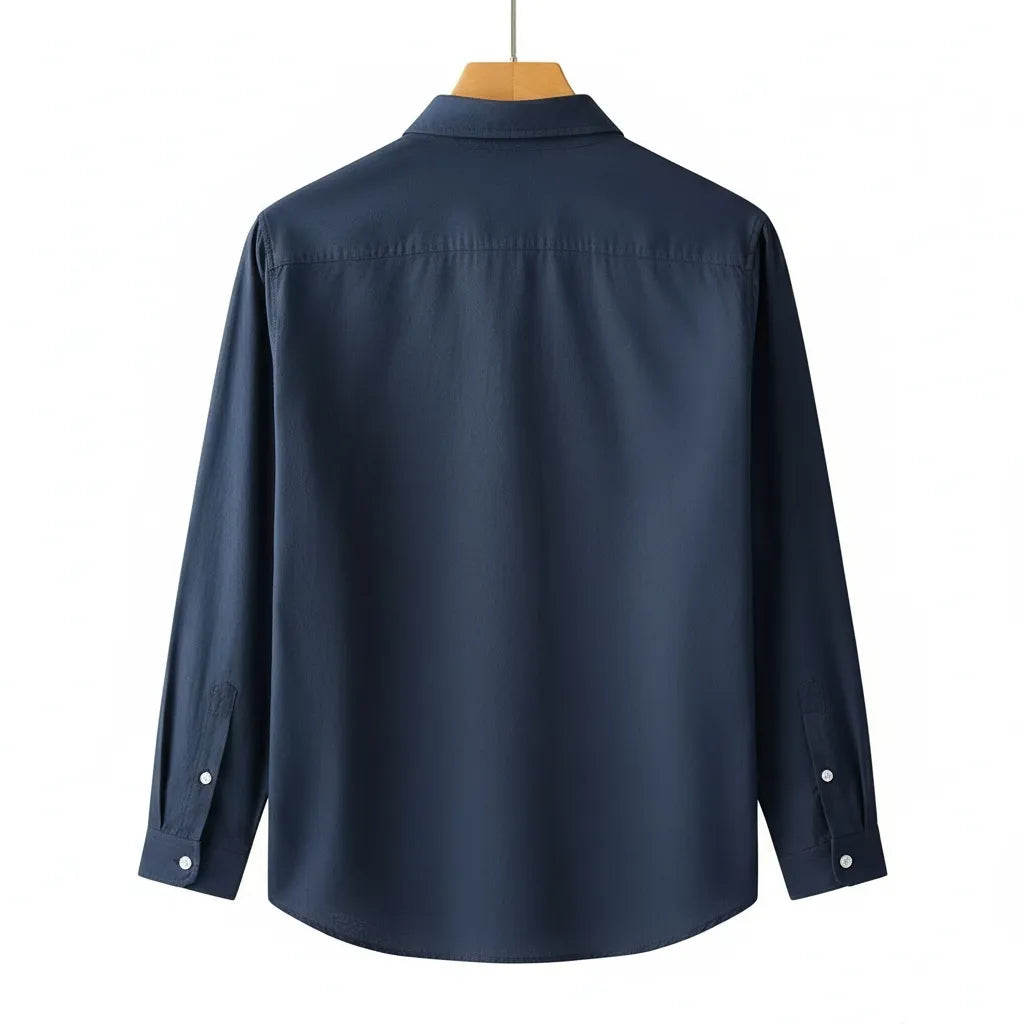 Chemise en lin homme manche longue