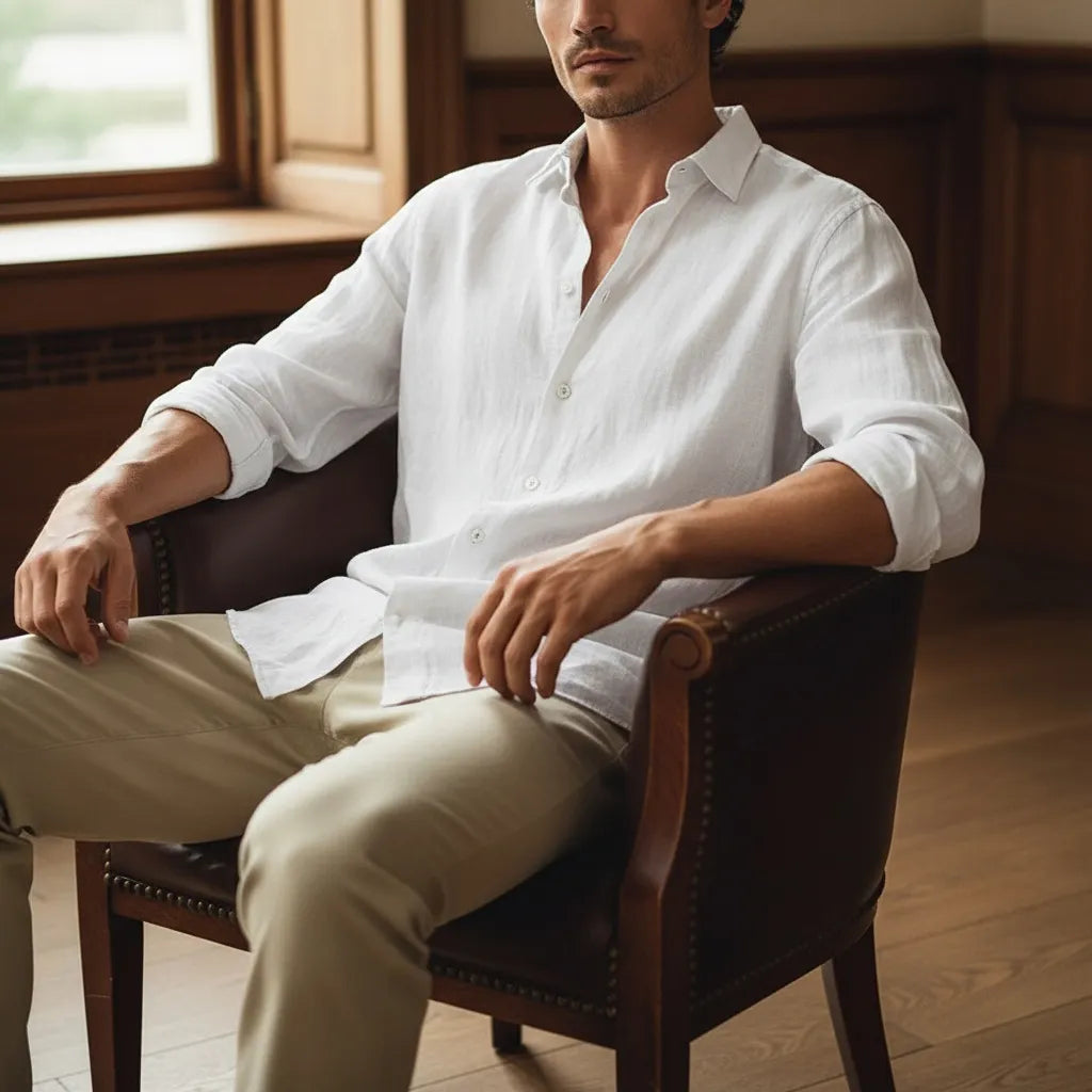 Chemise homme old money