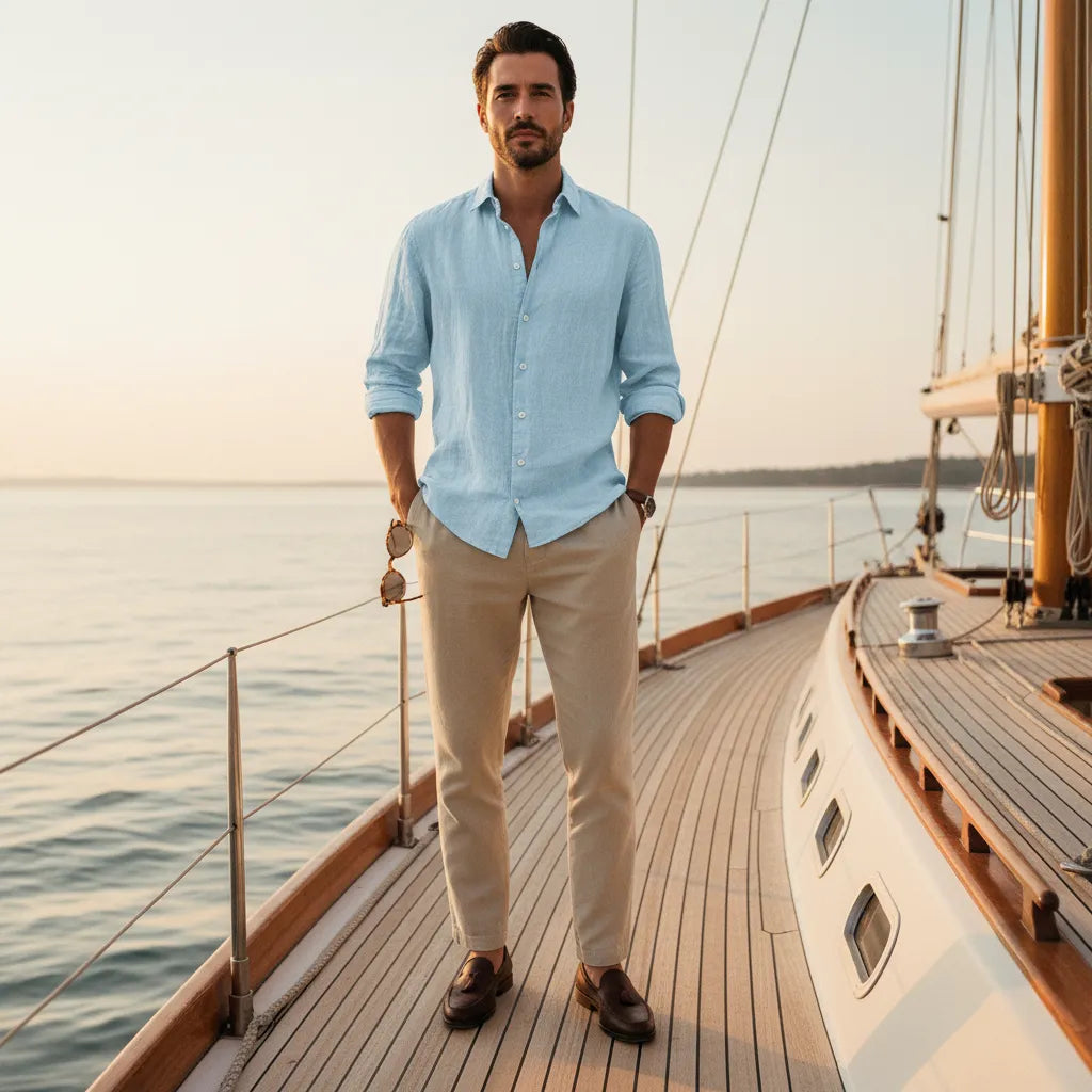 Chemise homme old money