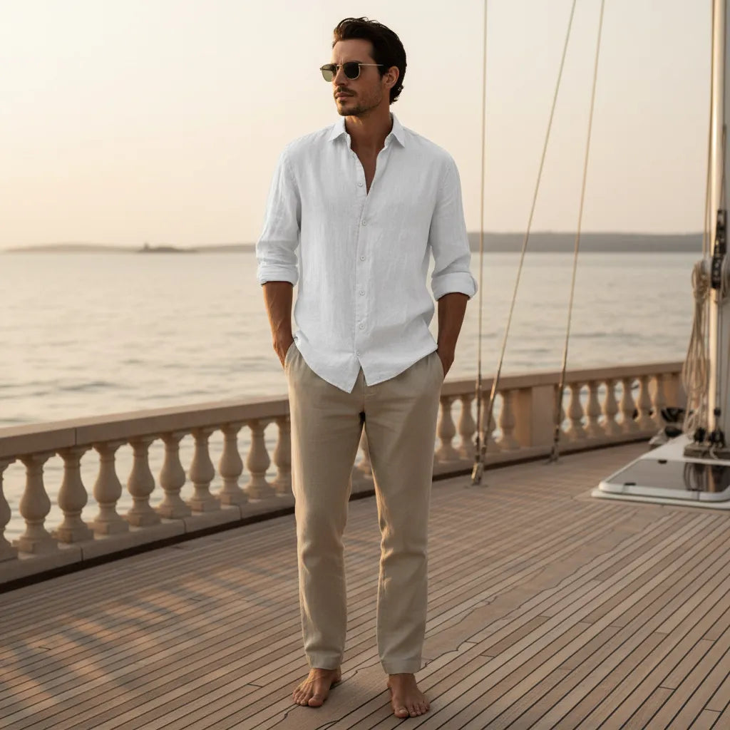 Chemise homme old money