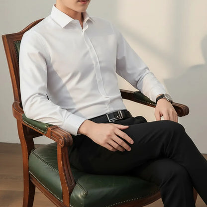 Chemise old money homme