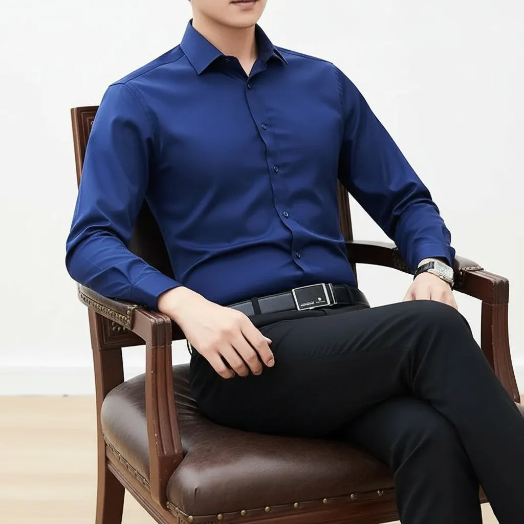 Chemise old money homme