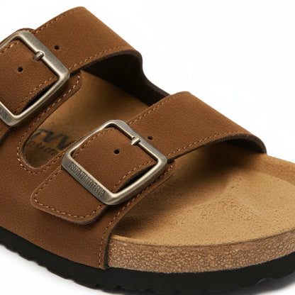 Claquette Old Money Homme Marron - old money style