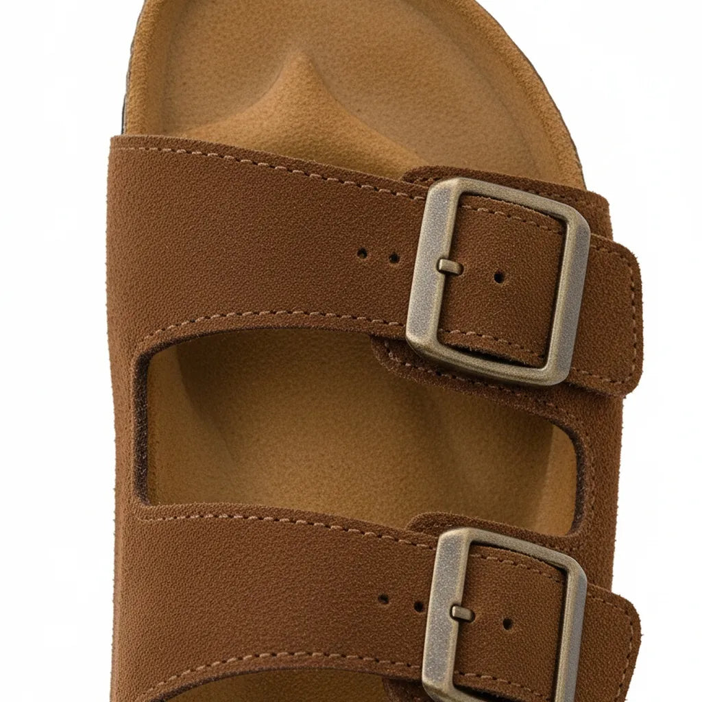 Claquette Old Money Homme Marron - old money style