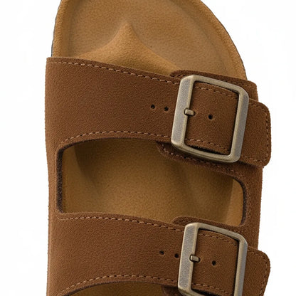 Claquette Old Money Homme Marron - old money style