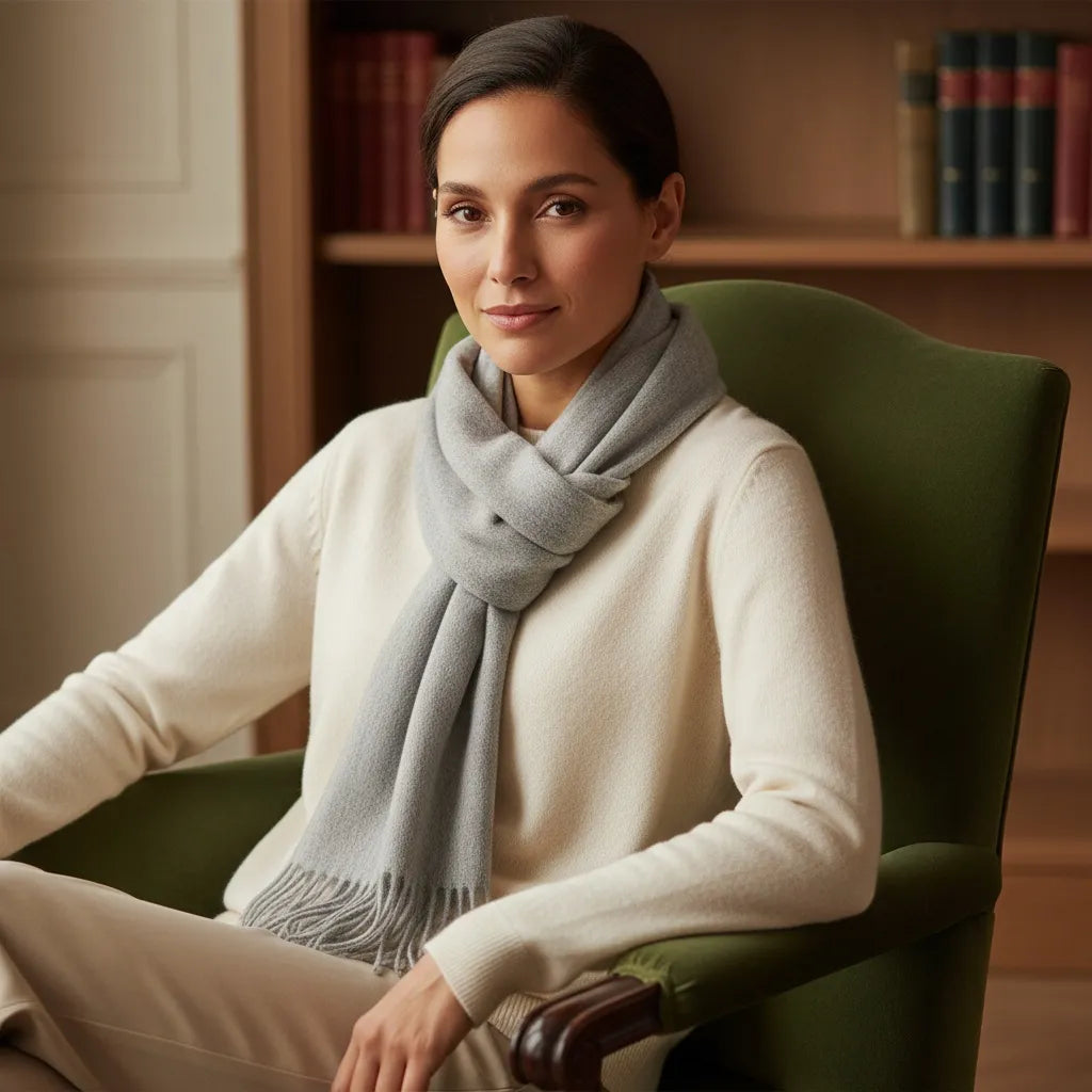 Écharpe Laine Homme - old money style