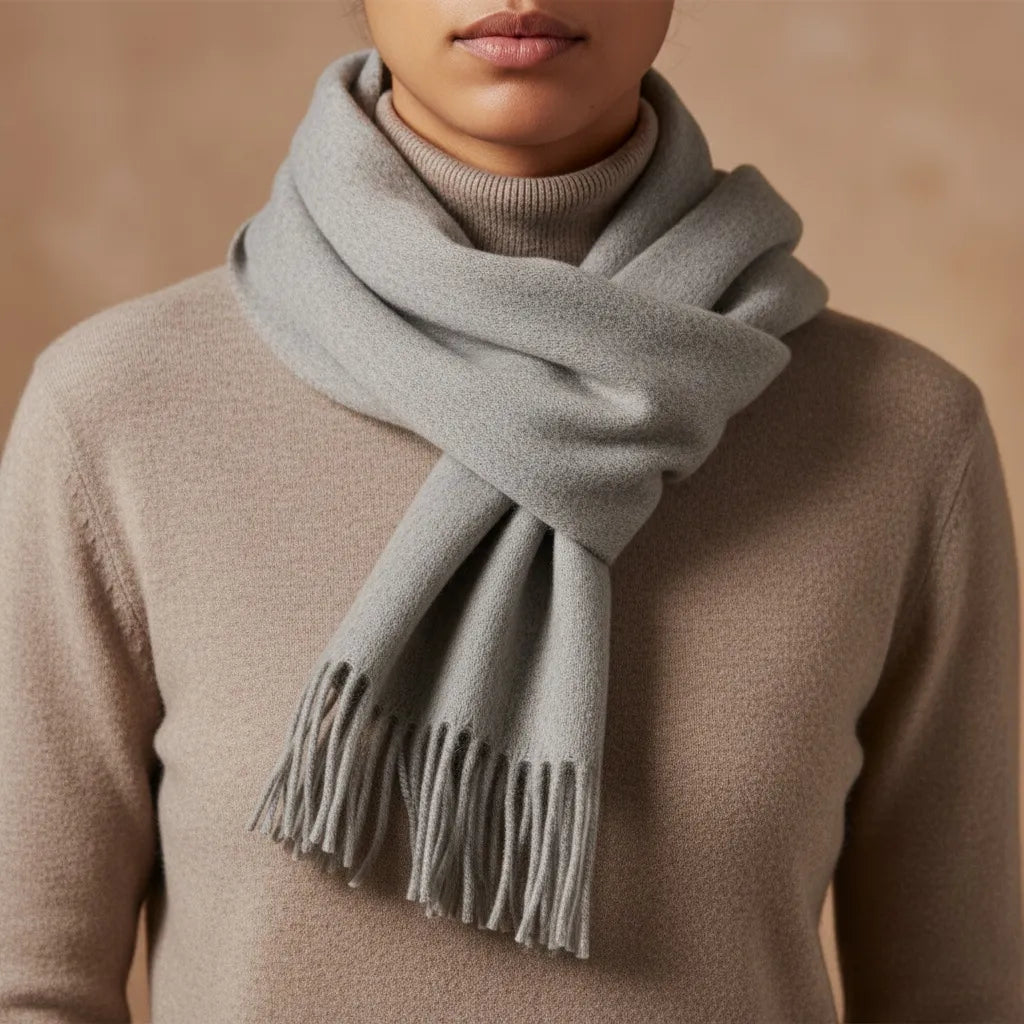 Écharpe laine homme