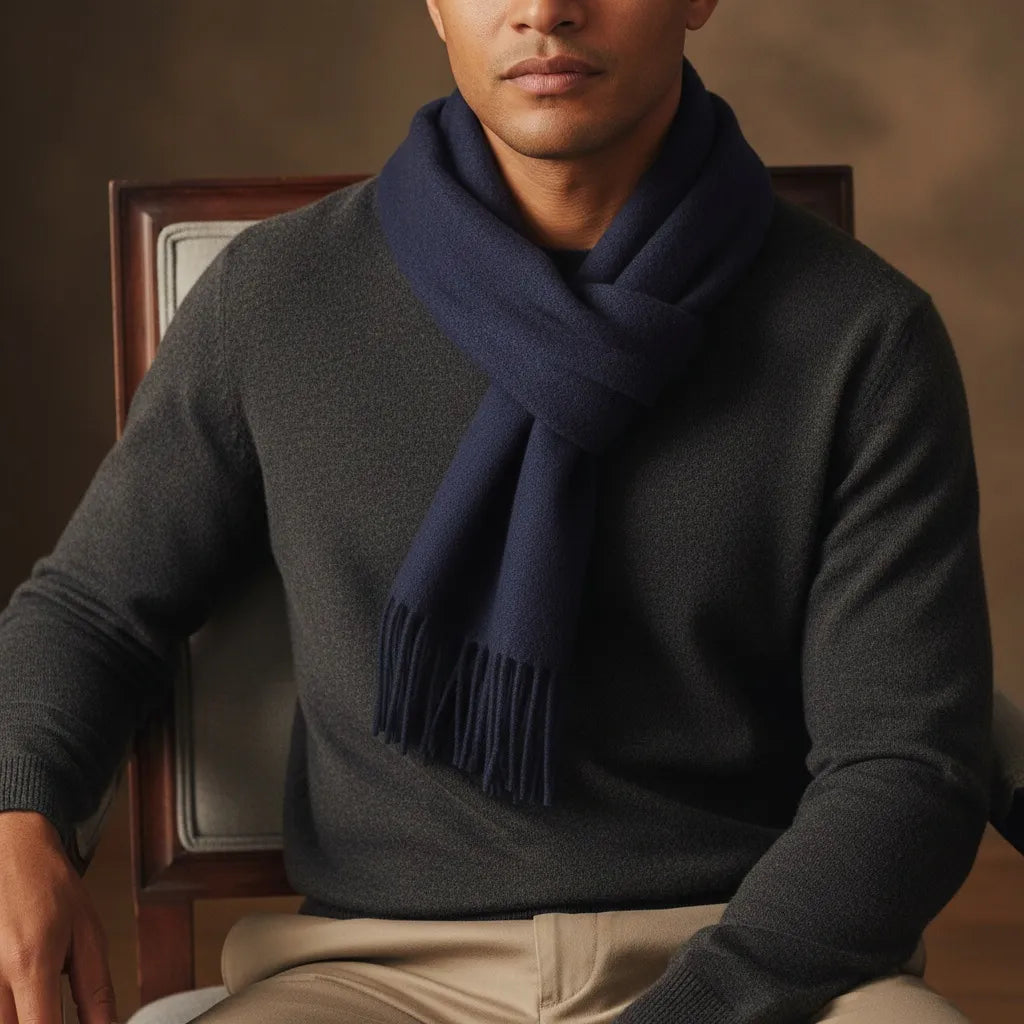 Écharpe Laine Homme - old money style