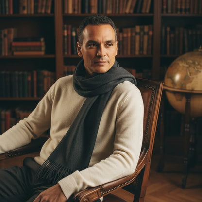 Écharpe laine homme