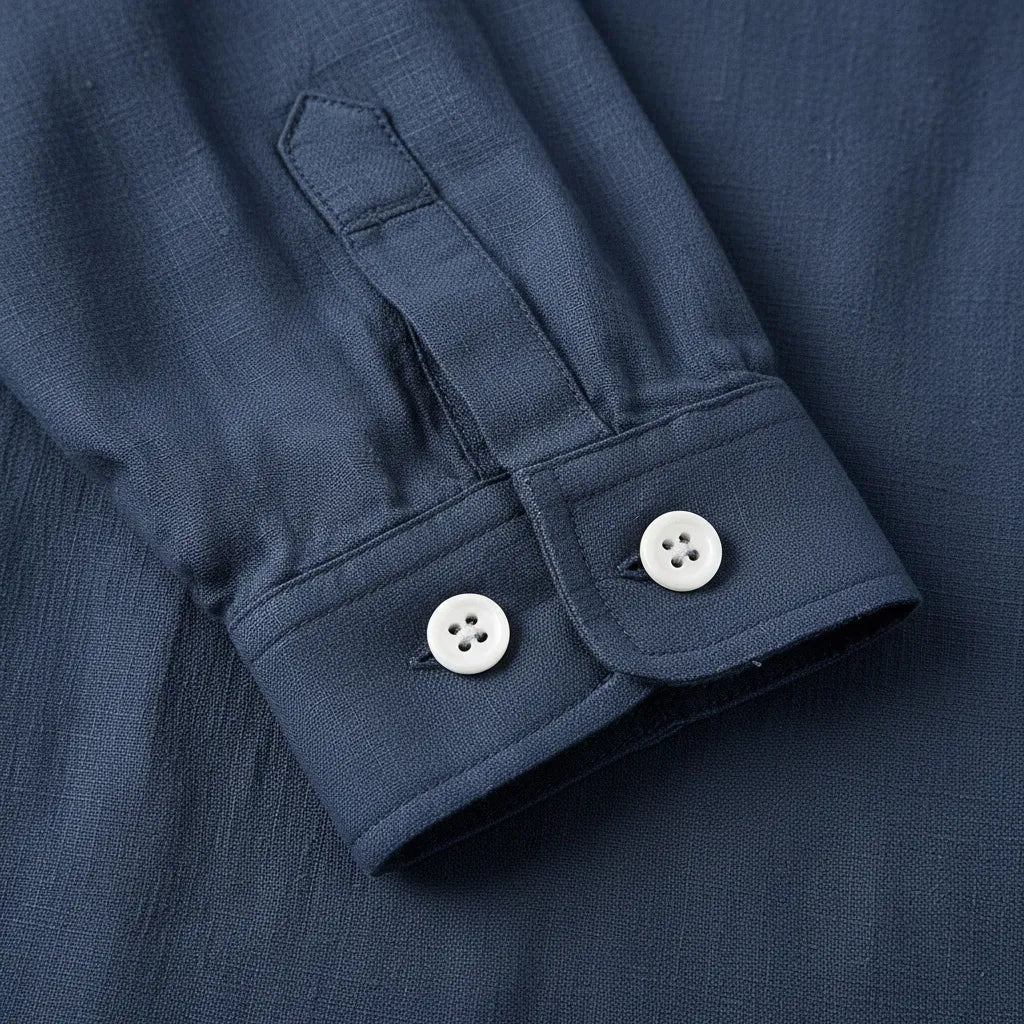 Ensemble en Lin Homme - old money style