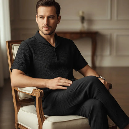 Ensemble old money homme