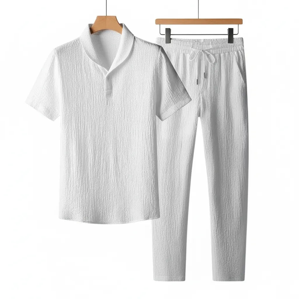 Ensemble old money homme