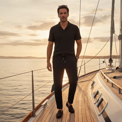 Ensemble old money homme