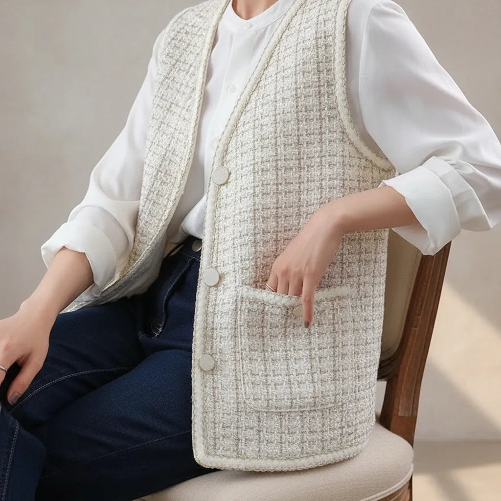 Gilet Tweed Femme - My Store