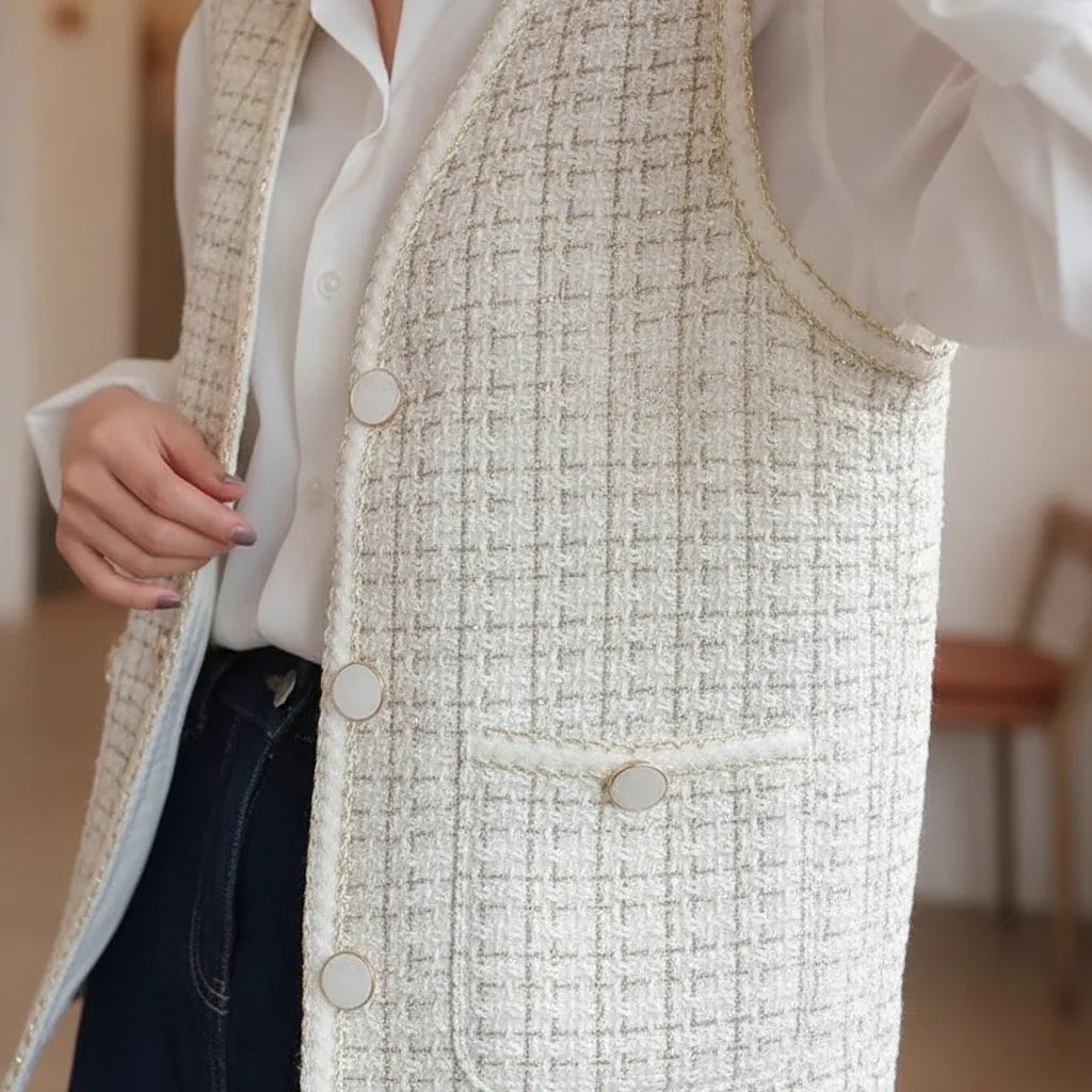 Gilet Tweed Femme - My Store