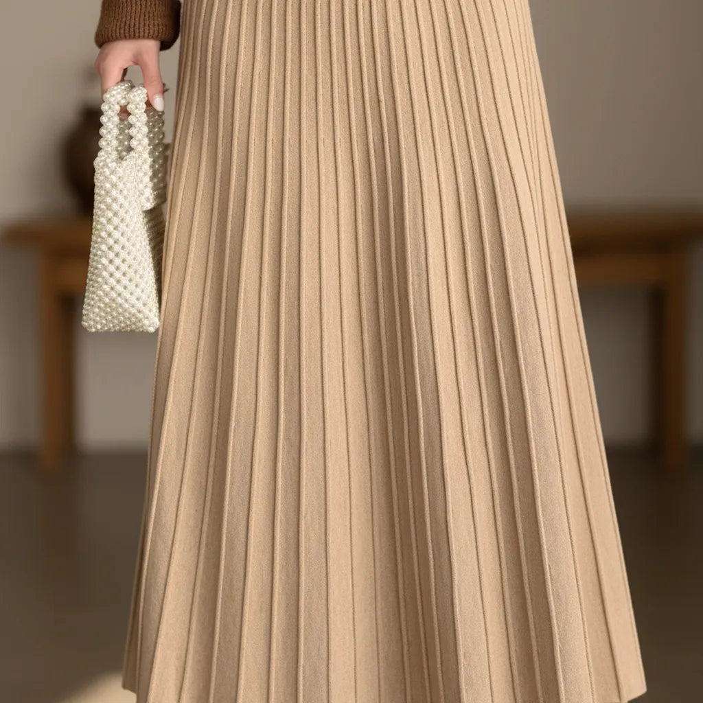 Jupe longue à volants