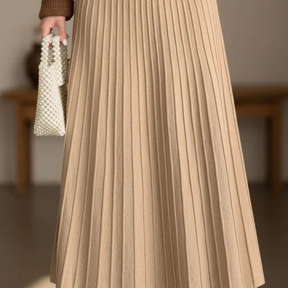 Jupe longue à volants