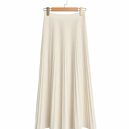 Jupe longue à volants