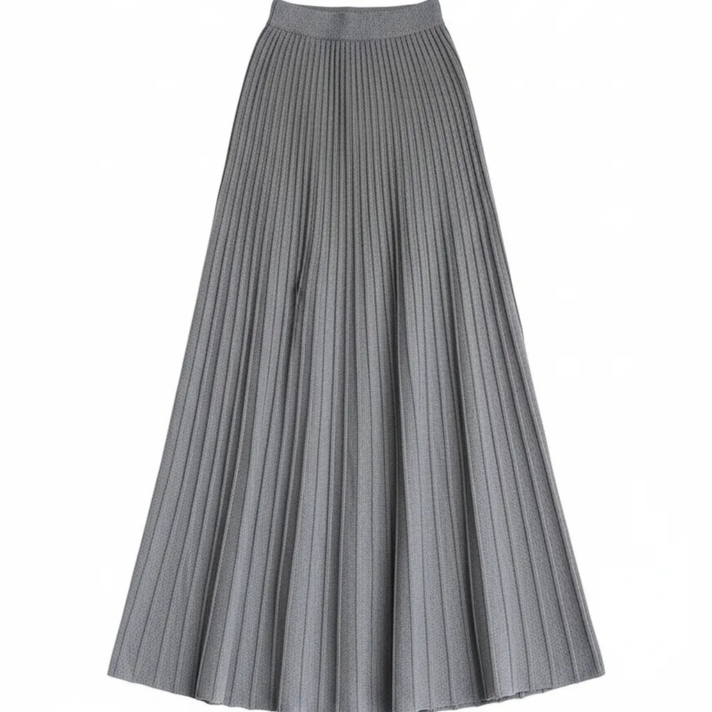 Jupe longue à volants