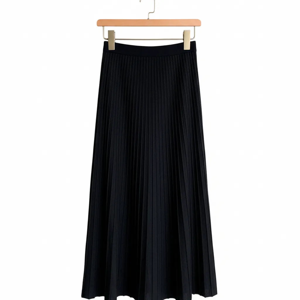 Jupe longue à volants