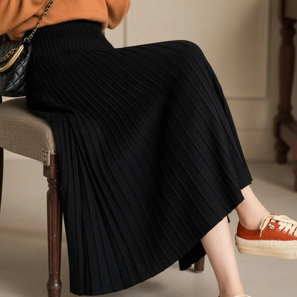 Jupe longue à volants