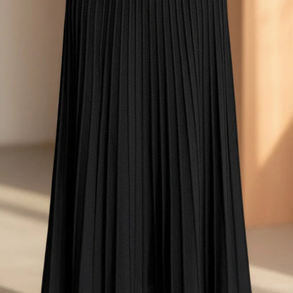 Jupe longue à volants