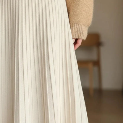 Jupe longue à volants