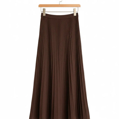 Jupe longue à volants