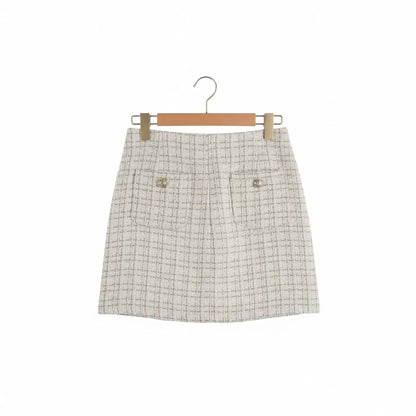 Jupe Motif Prince de Galles - My Store