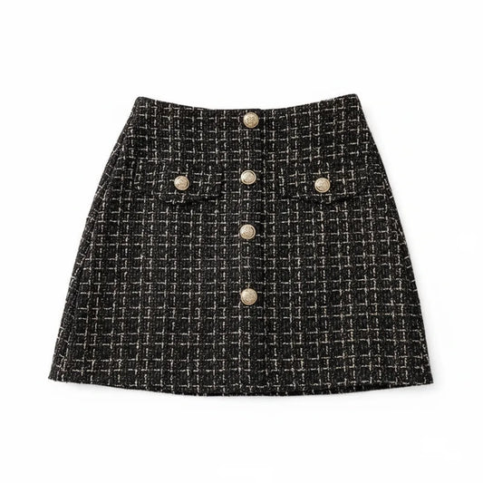 Jupe motif prince de galles