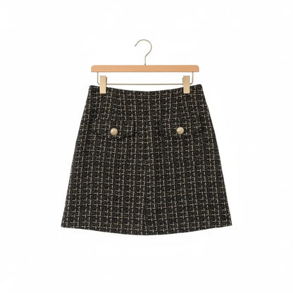 Jupe Motif Prince de Galles - My Store