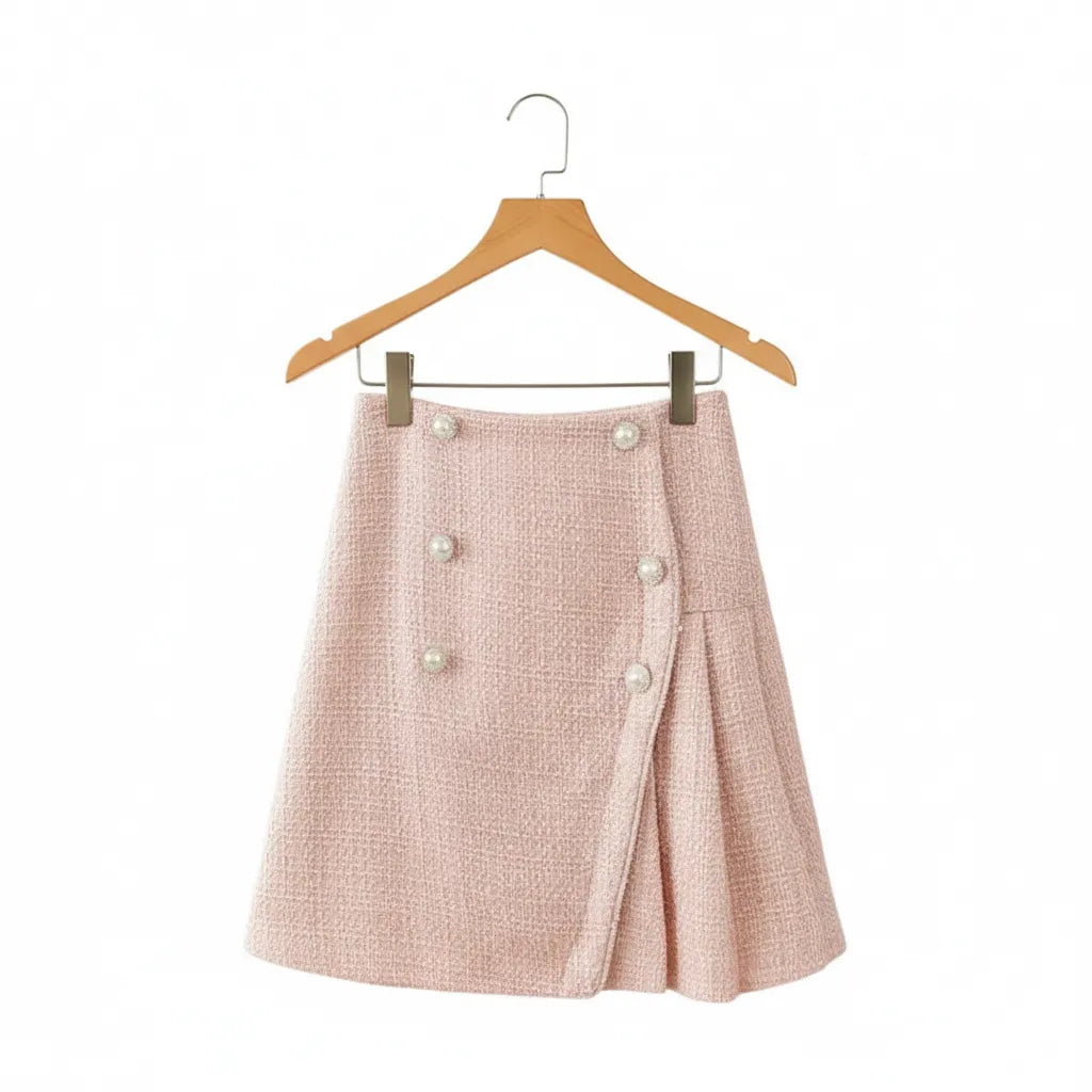 Jupe Old Money Rose - old money style