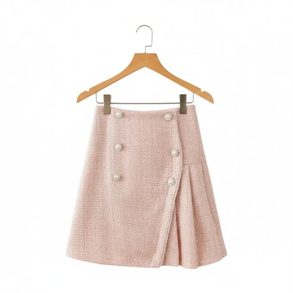 Jupe Old Money Rose - old money style